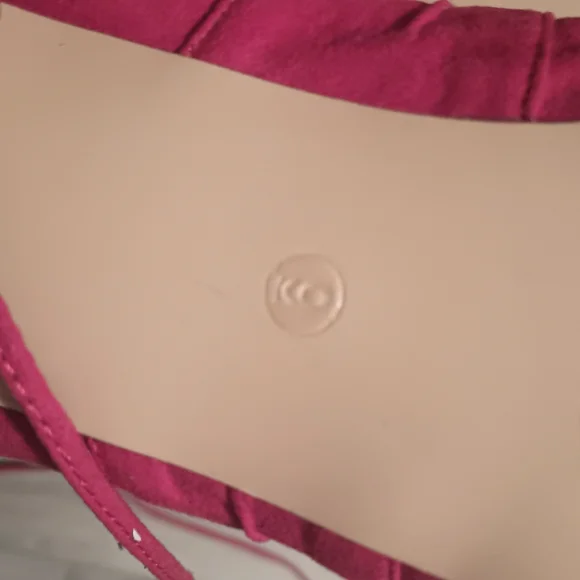 Liliana high heels red open toe sandals - Picture 9 of 9